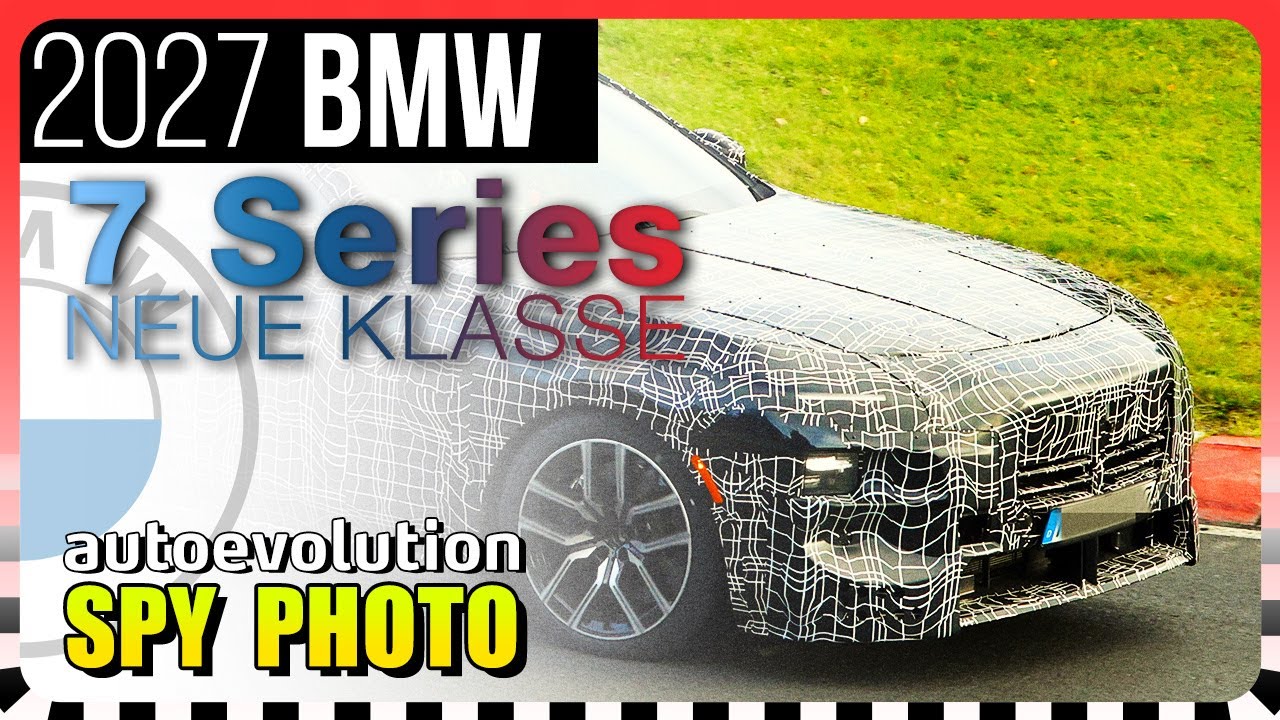 BMW 7 серии 2027 года выпуска New Class // ШПИОНИРУЕМЫЕ ФОТО