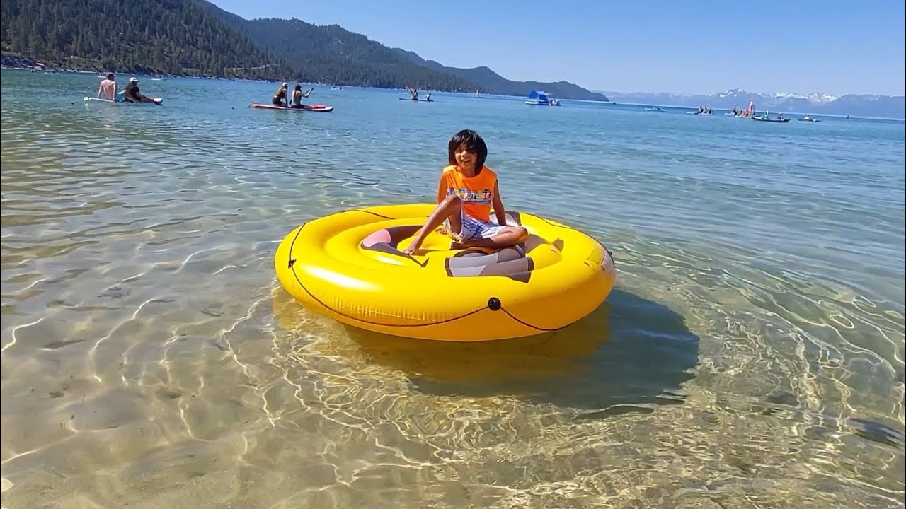 Sand Harbor Lake Tahoe Nevada State Park | Part 1 #familyvlog