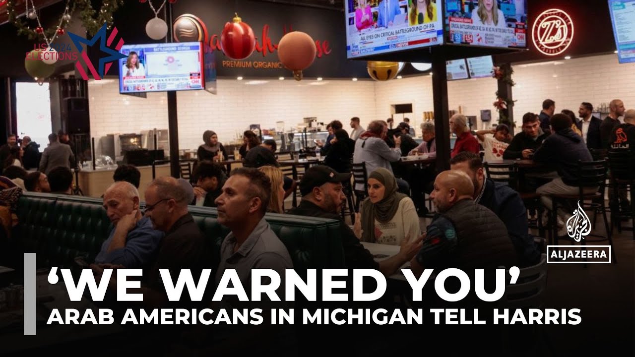 &lsquo;We warned you,&rsquo; Arab Americans in Michigan tell Kamala Harris