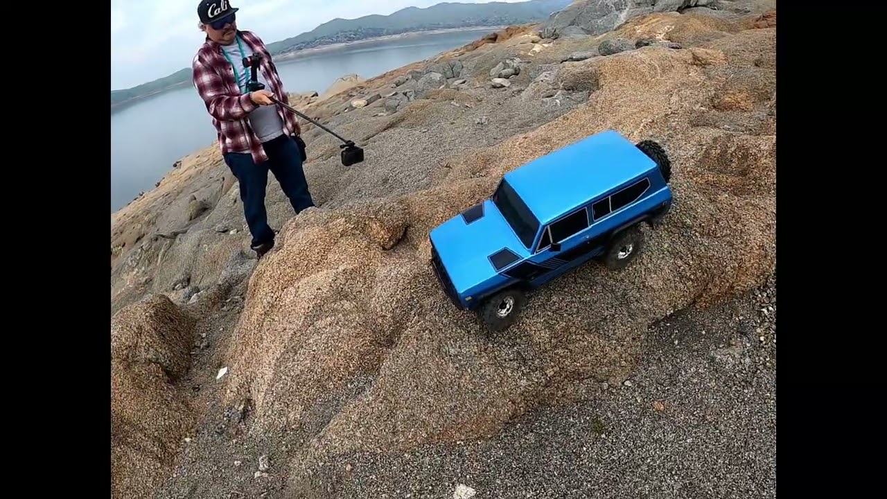 Redcat Gen 8 v1 first run.  At Millerton lake . 