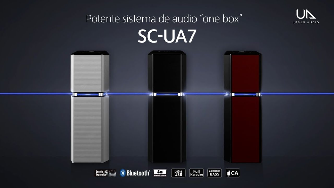 Panasonic Potente sistema de audio 