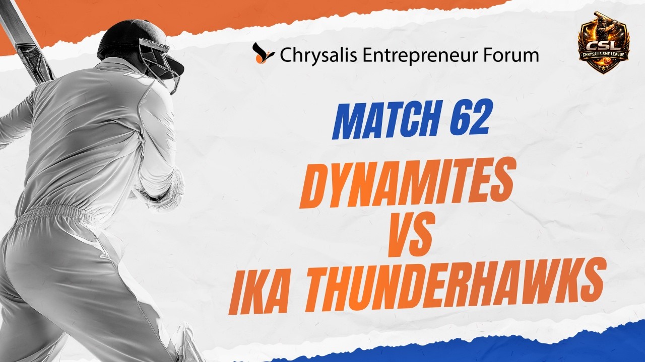 MATCH 62 | Dynamites Vs IKA Thunderhawks | CSL 2026