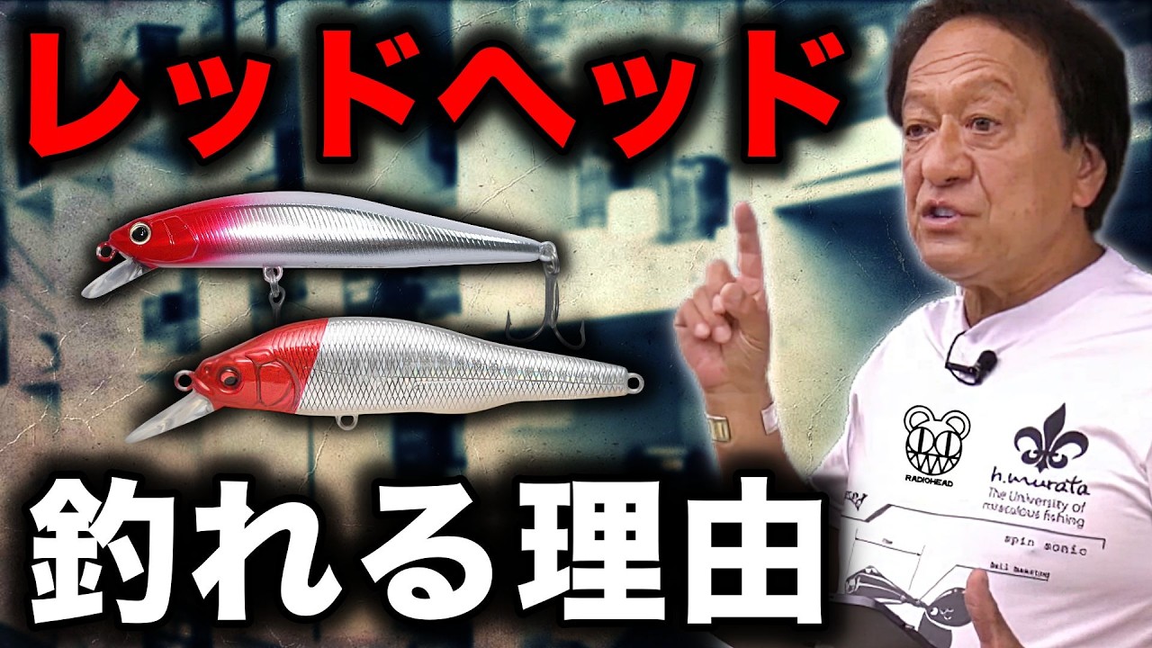 ※定番カラー※レッドヘッドが100年前から釣れる理由【村田基 切り抜き】