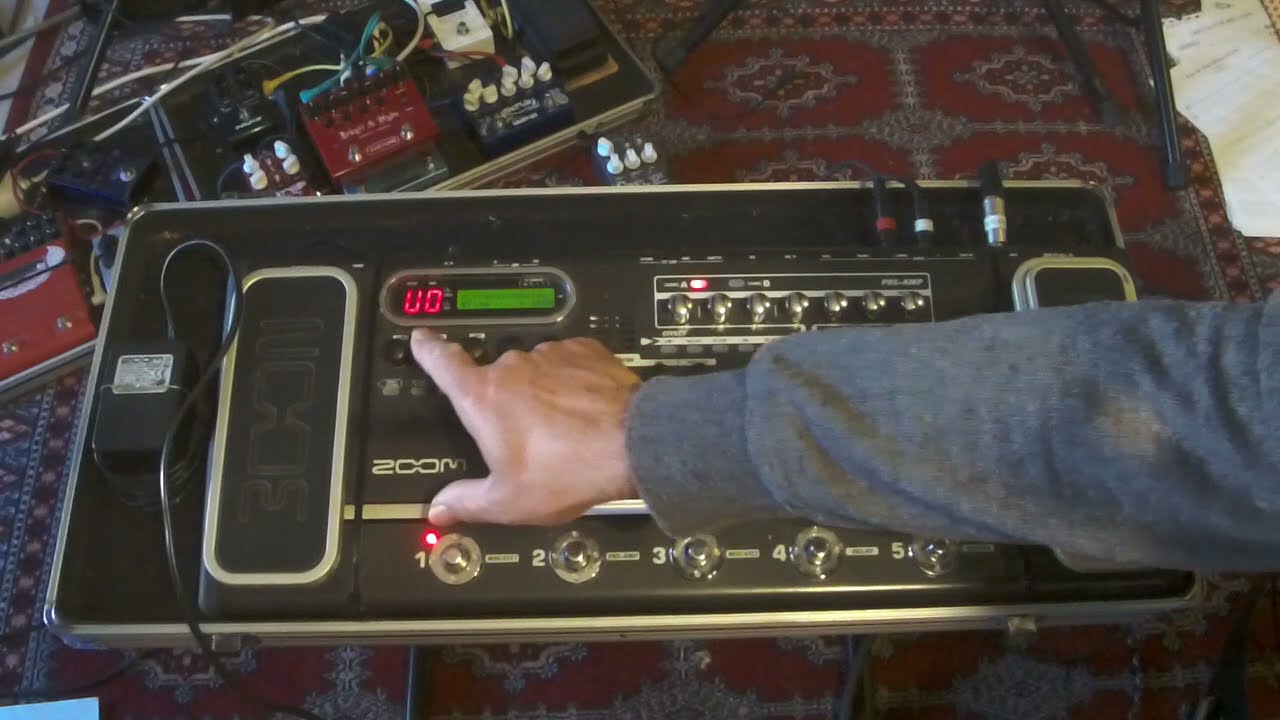 Test pédalier multi-effets Zoom G9 2tt