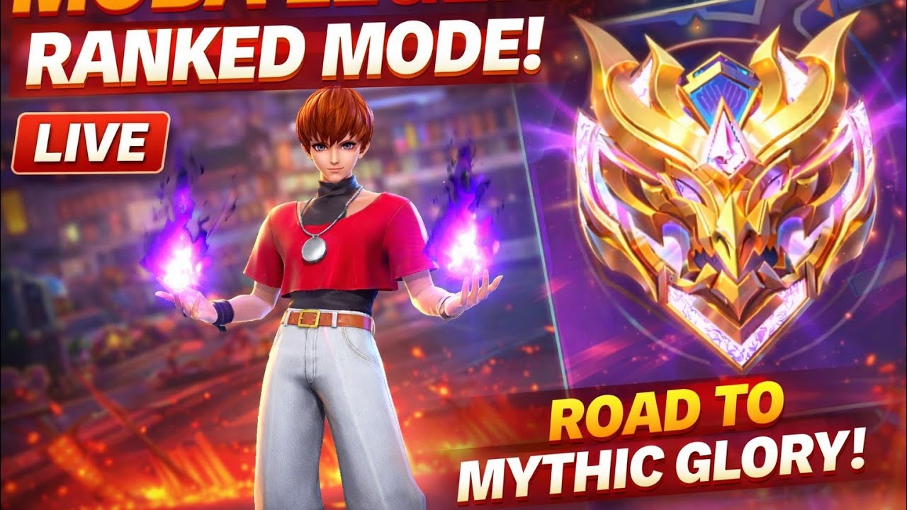 LIVE 🔴 Mythic Rank Push! Insane Clutches | Mobile Legends #mlbb #mobalegendlive #blademasterglive