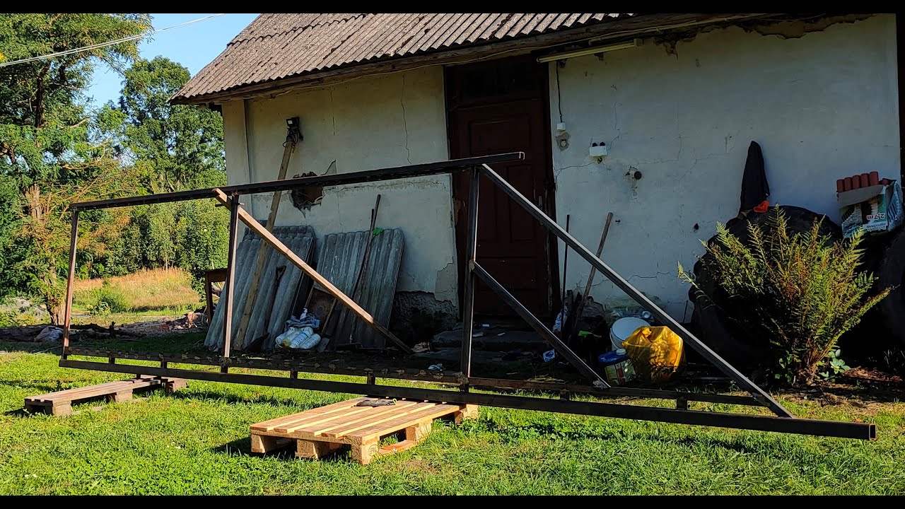 Budowa bramy przesuwnej, część 2 .