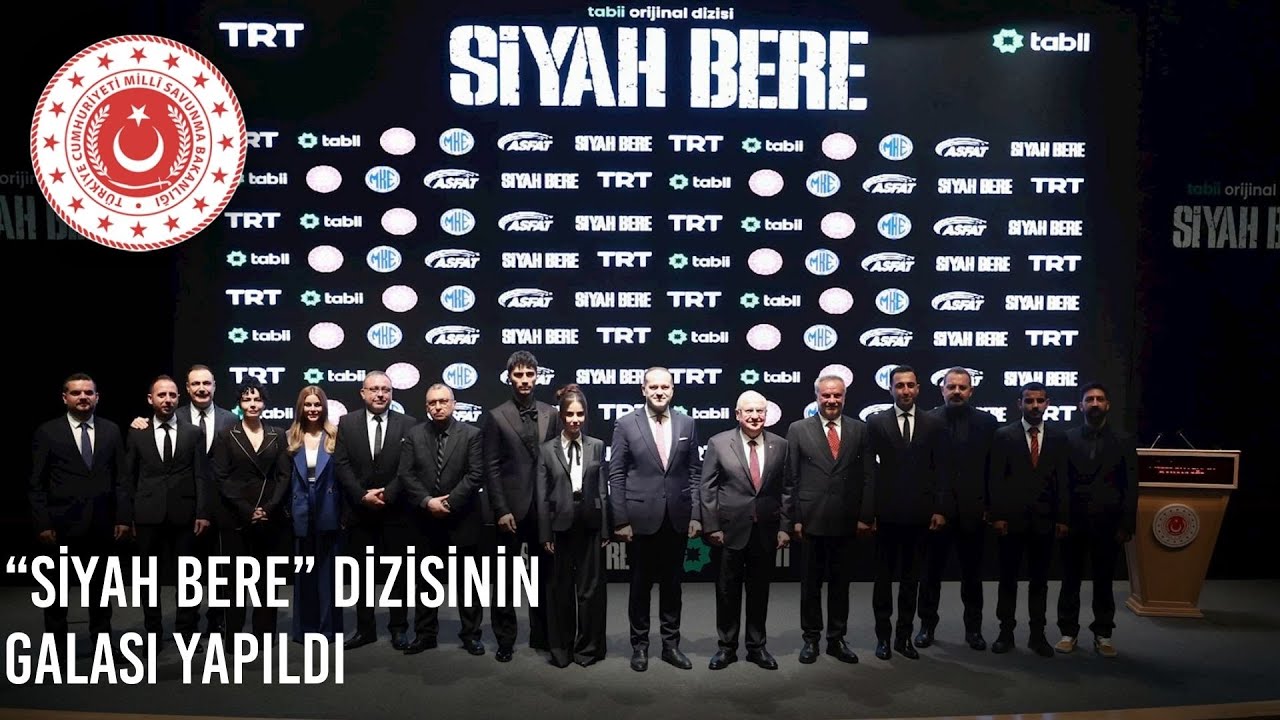 Millî Savunma Bakanlığında “Siyah Bere” Dizisinin İlk Gösterim Galası Yapıldı