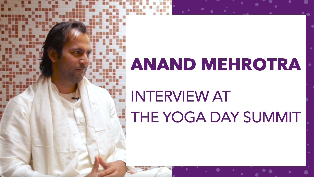 Anand Mehrotra's Interview at #internationalyogafestival in Rishikesh