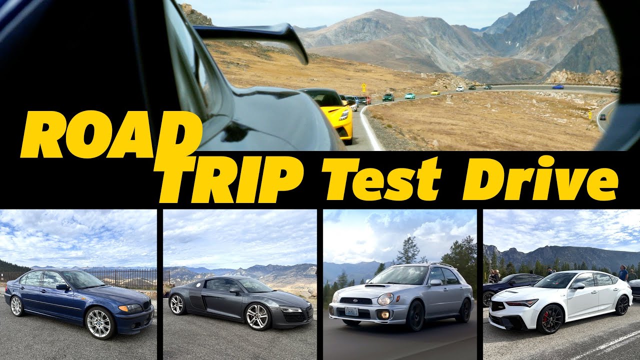 How to Test Drive Many Cars on a Great Road