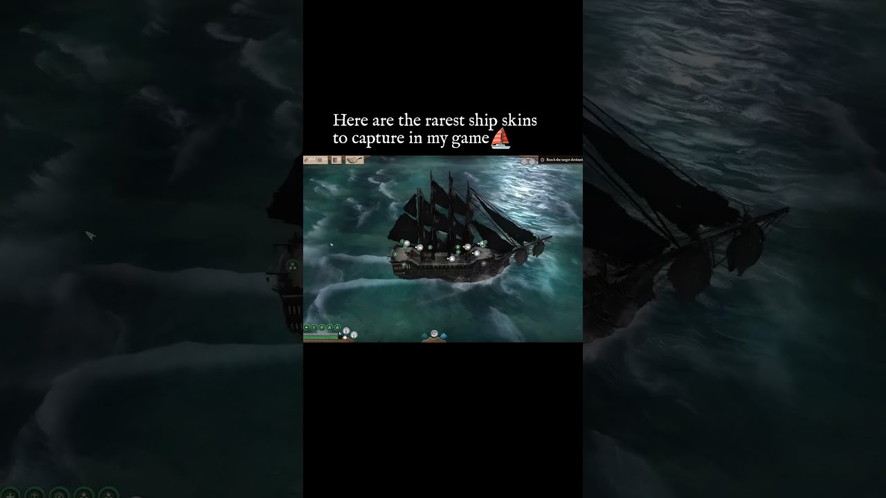 These are the rarest ship skins to capture in my game ⛵️
