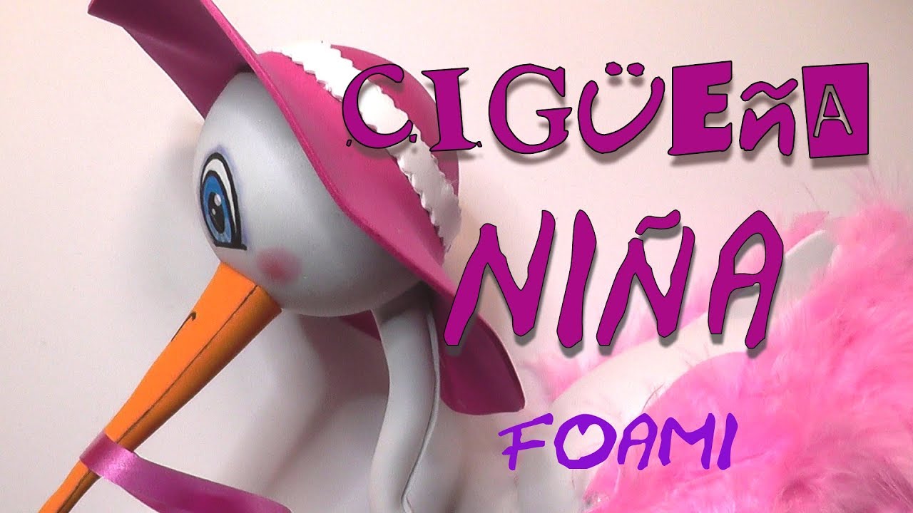 CIGUEÑA FOFUCHA NIÑA