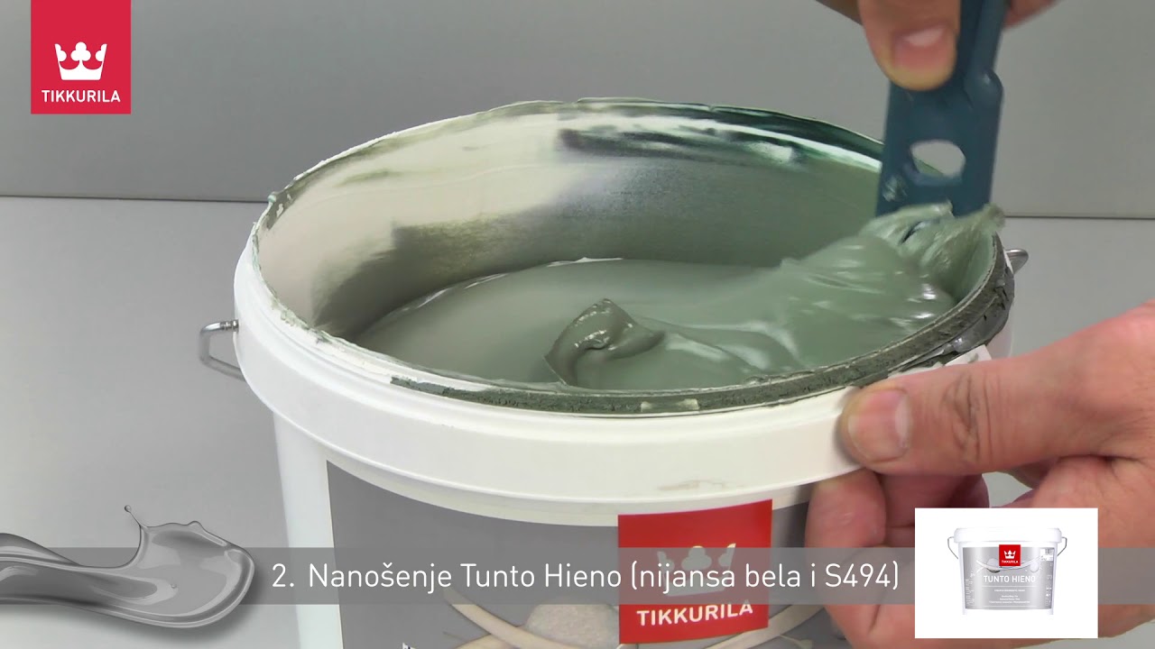 Tikkurila Sumu - Dekorativna tehnika Full HD