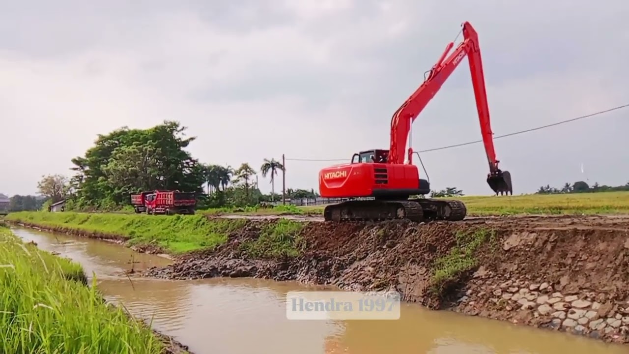 Seminggu pengerukan dari Hulu sungai udah sejauh ini,!! MANTAP LUAR BIASA