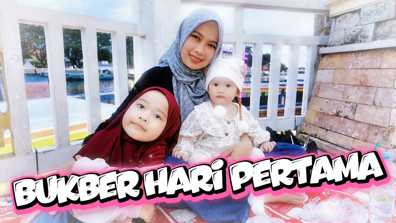 NAZRA BERBUKA DI PINGGIR SIRING BANJARMASIN!! | VLOG