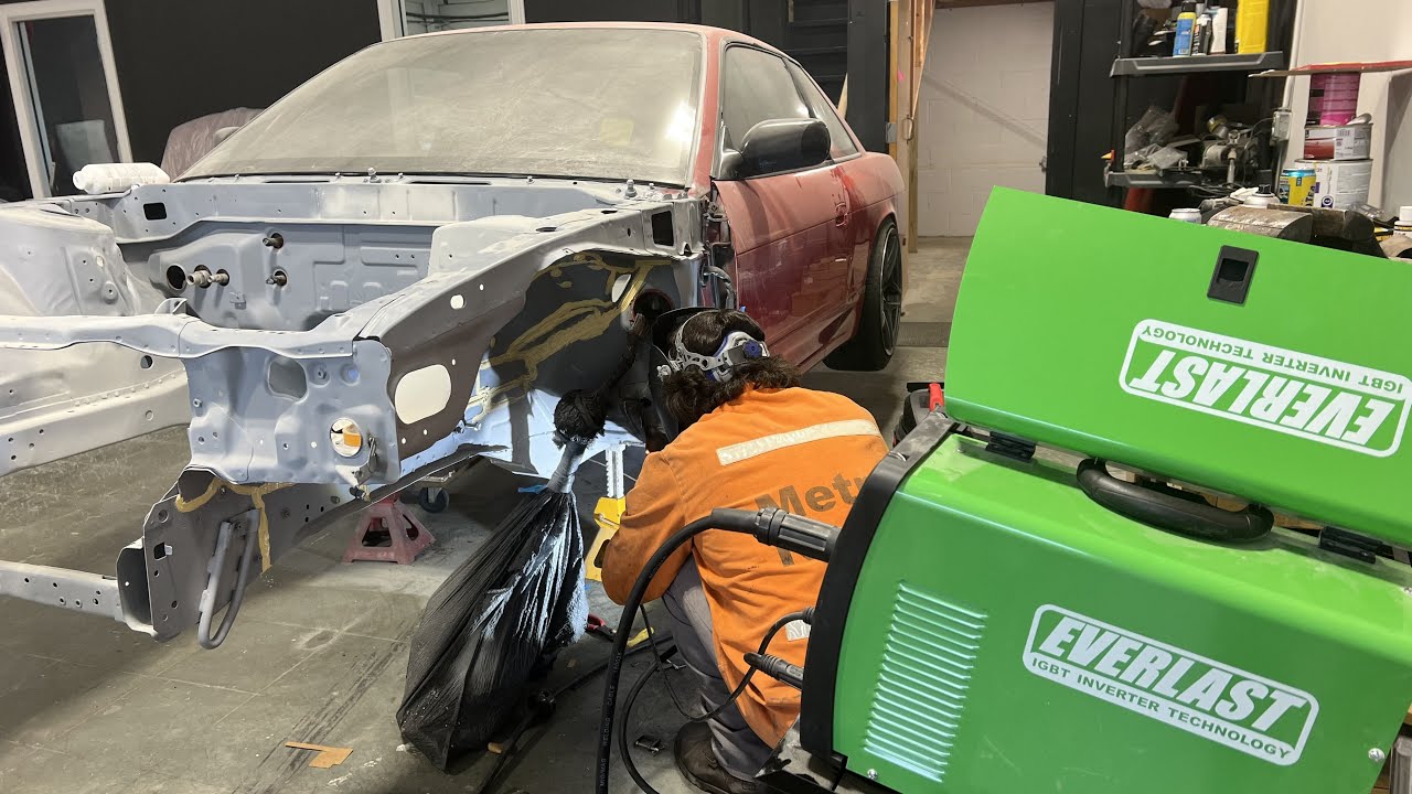 Major Rust Repair On Dingo&rsquo;s s13 240sx! Starting My Own Merch Finally!