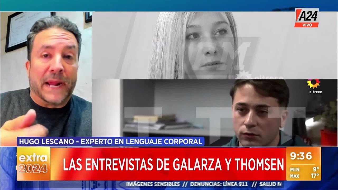 🔴 LA MENTE DE UN ASESINO: El lenguaje corporal de Nahir Galarza y Máximo Thomsen