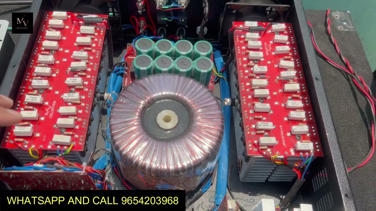AISA DAMDAAR 4000 WATT AMPLIFIER WITH ALL PROTECTION OR HIGH PRESSURE SOUND / MV COLLECTION