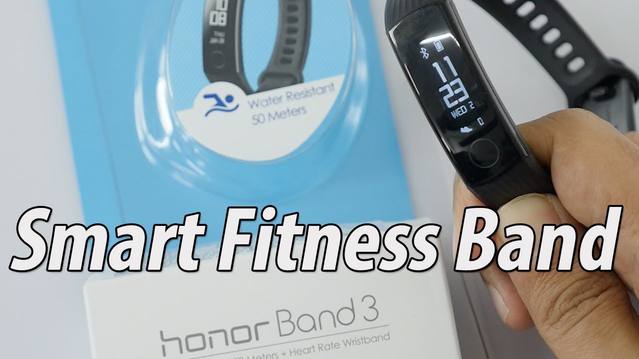 Honor Band 3 Fitness Tracker Unboxing Initial Setup & Overview