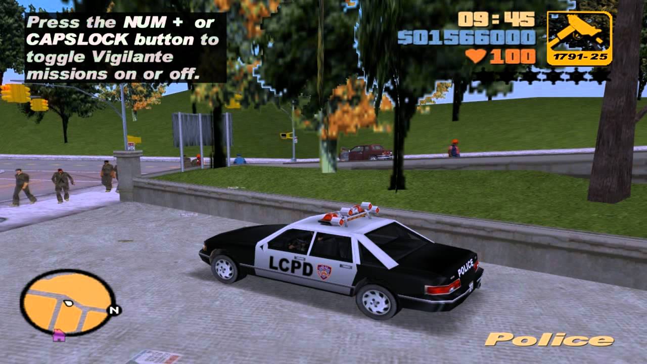 Grand Theft Auto III - Side-Mission - Vigilante