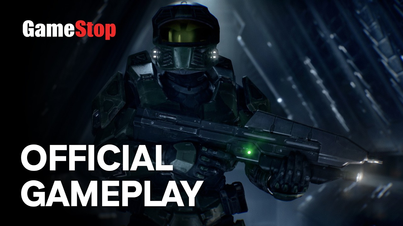 Halo: Campaign Evolved - The Silent Cartographer | 3rd Person Gameplay Demo | GameStop