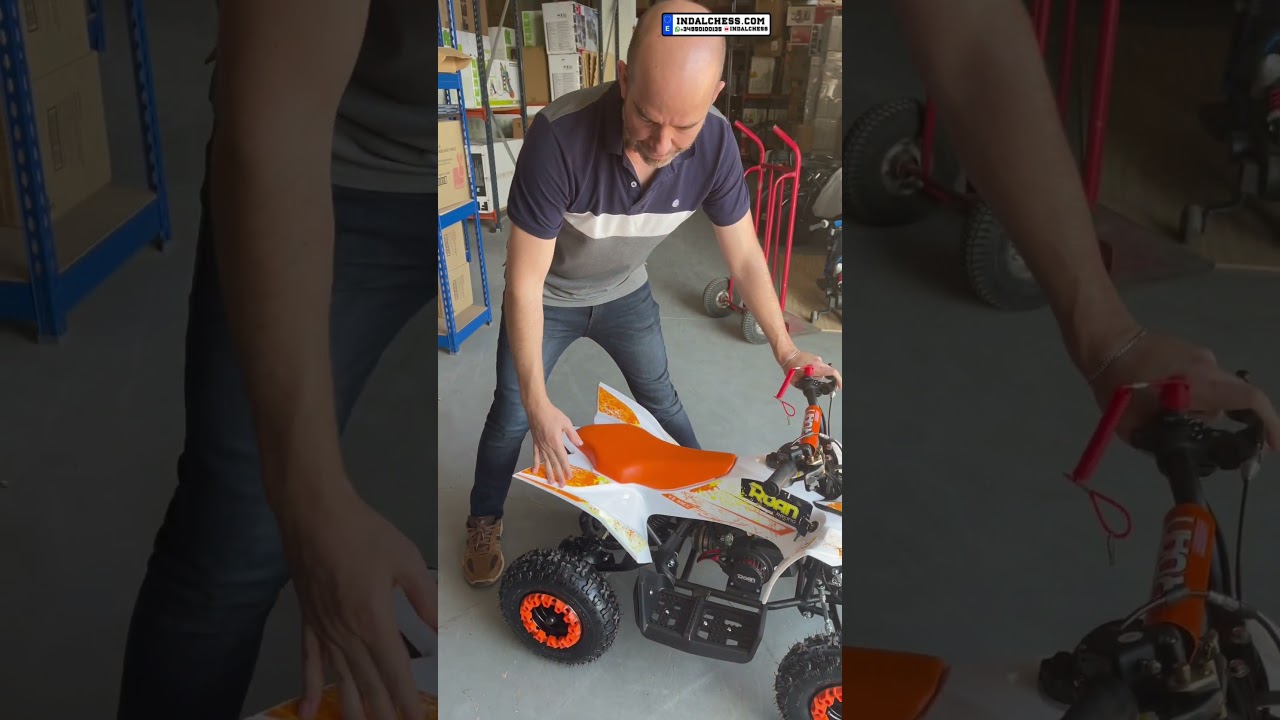 Quad de gasolina ⛽️ 49cc motor gasolina, para ni&ntilde;os