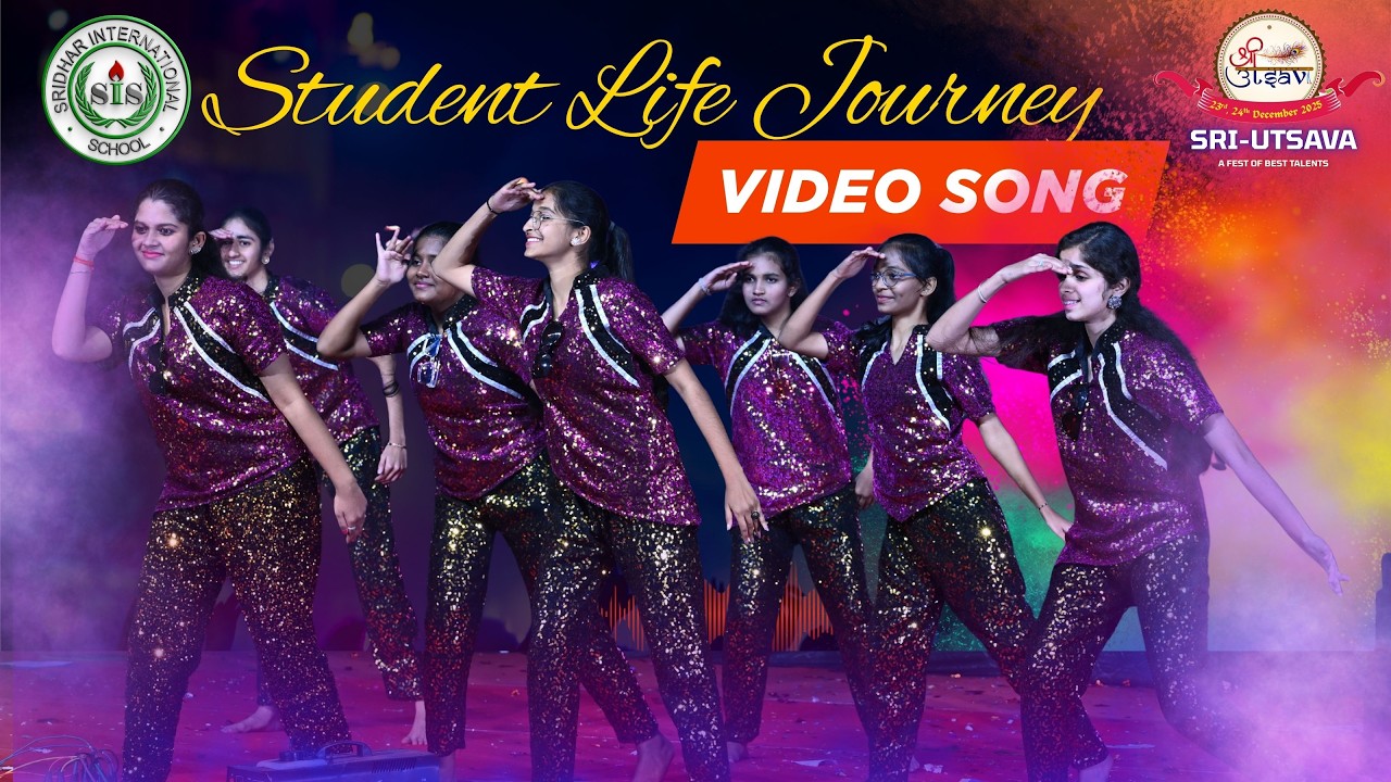 STUDENTS LIFE JOURNEY VIDEO SONG | GRADE X - GIRLS | Sri-Utsava 2026 | Sridhar International School.