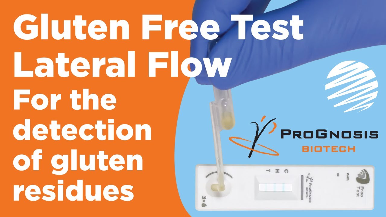 How to Detect Gluten in Food: Lateral Flow Test for Gluten Residues in Food Products