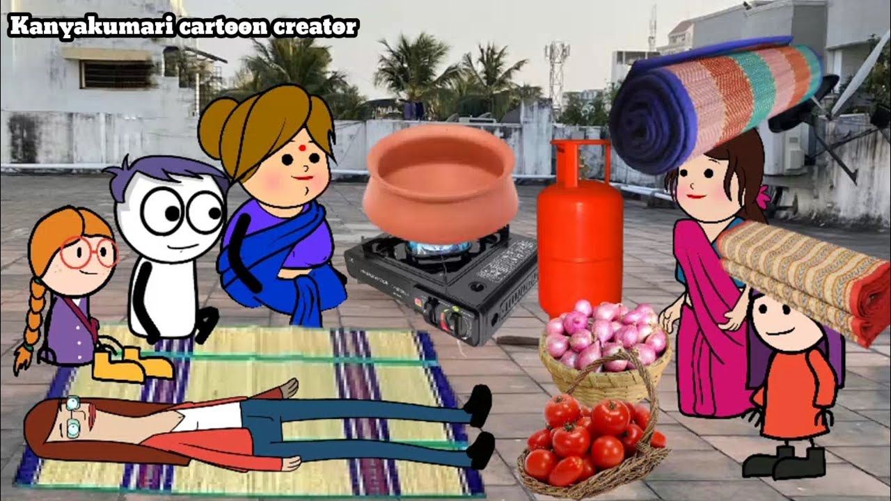 மல்லாக்க படுத்துட்டு விட்டத்த பாக்குறதுல என்ன சுகம்🤣 | kanyakumari cartoon creator | kcc family
