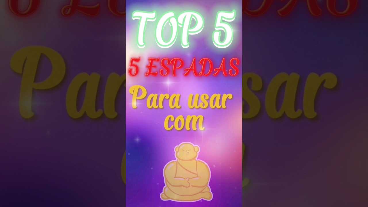 TOP 5 espadas para usar com Buddha no blox fruits! 