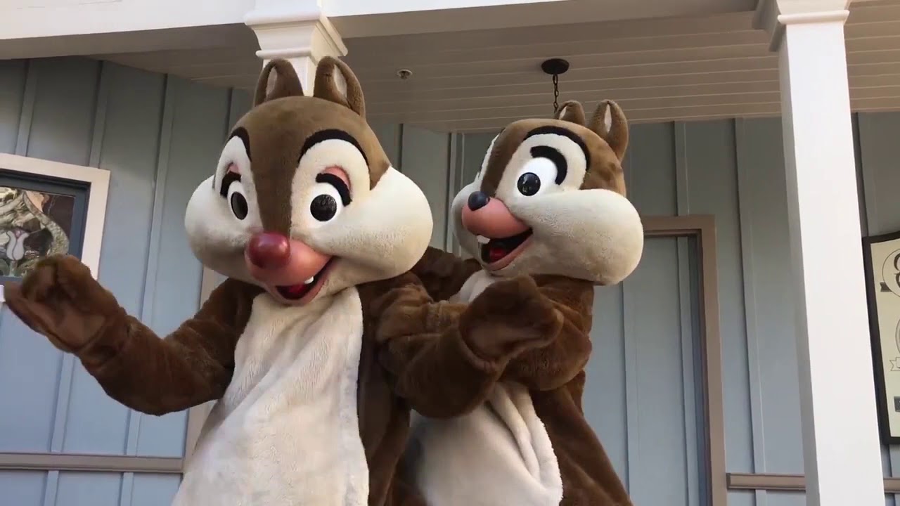 Chip and Dale throw a fit when playing CHARADES // Disneyland