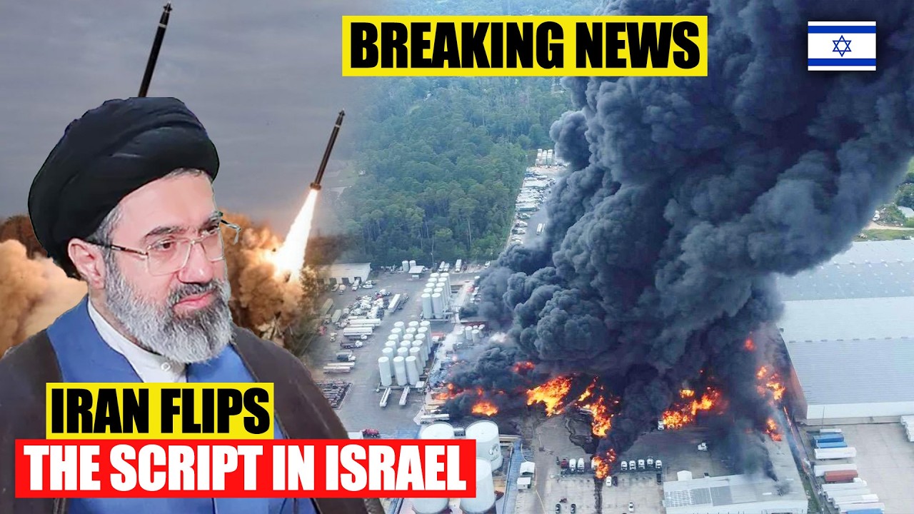 Iran Just OBLITERATED Israel Petrochemical plant in Haifa as more attack hit Lebanon - OPTM