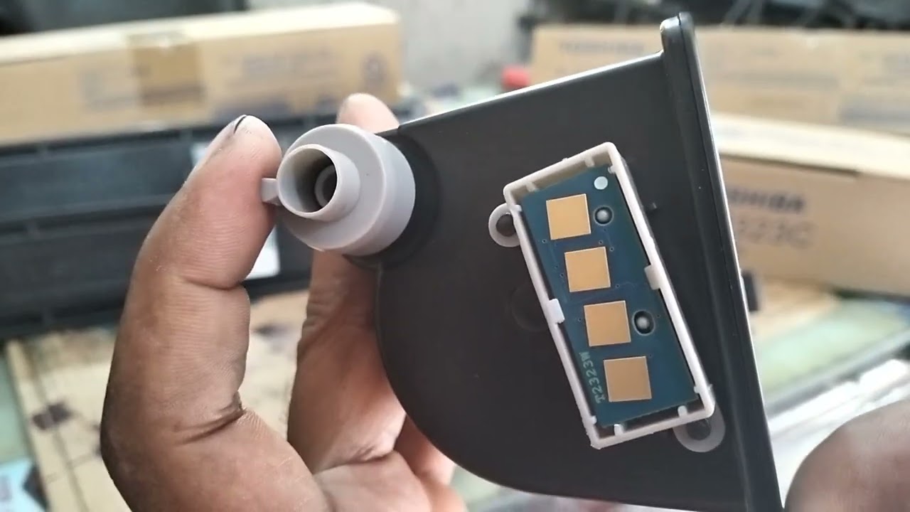 অরিজিনাল টোনার কার্টিজ চেনার উপায়। Toshiba 2523a/2323am/2523ad.