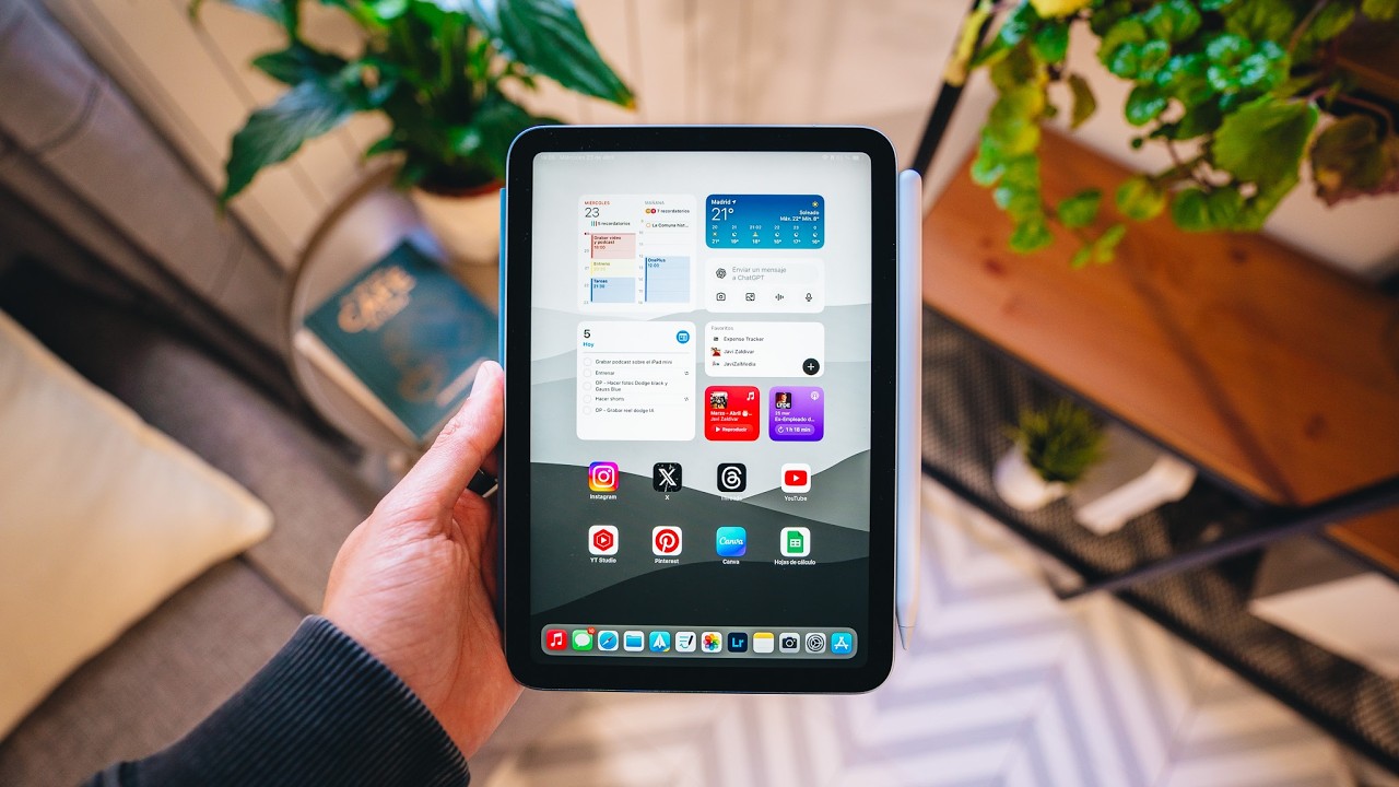 Qu&eacute; hay en mi iPad mini 📱 Apps, widgets y la organizaci&oacute;n para el d&iacute;a a d&iacute;a