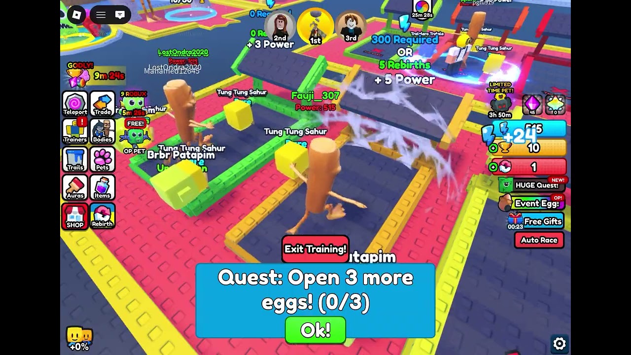 Brainrot training simulator 