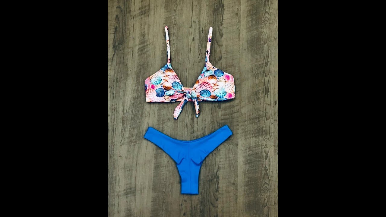 Biquíni top de amarração frontal - Parte I: Modelagem