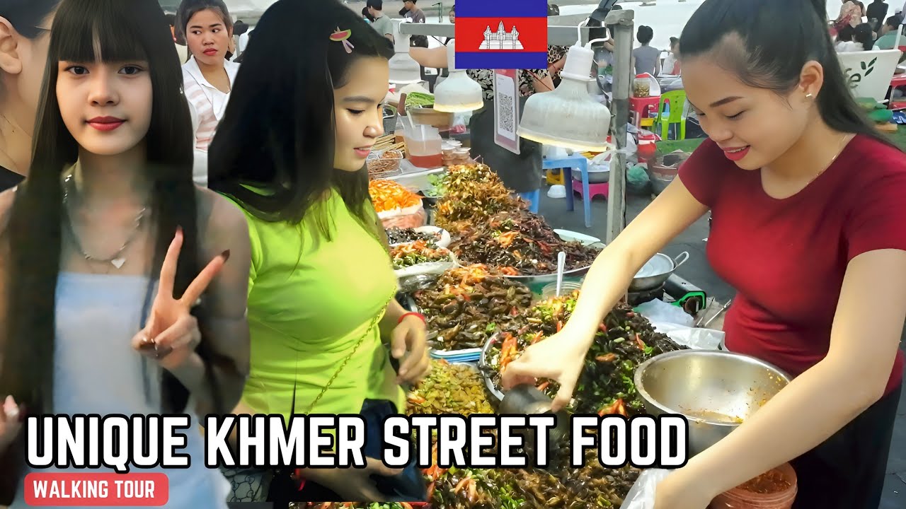 Unbelievable Khmer Street Food Paradise in Phnom Penh | Real Cambodian Lifestyle & Best Local Food