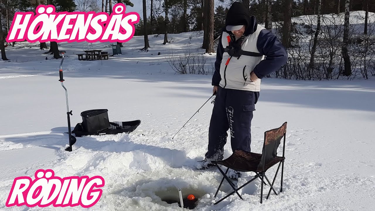 Isfiske Efter Röding i Hökensås | Fiskelycka