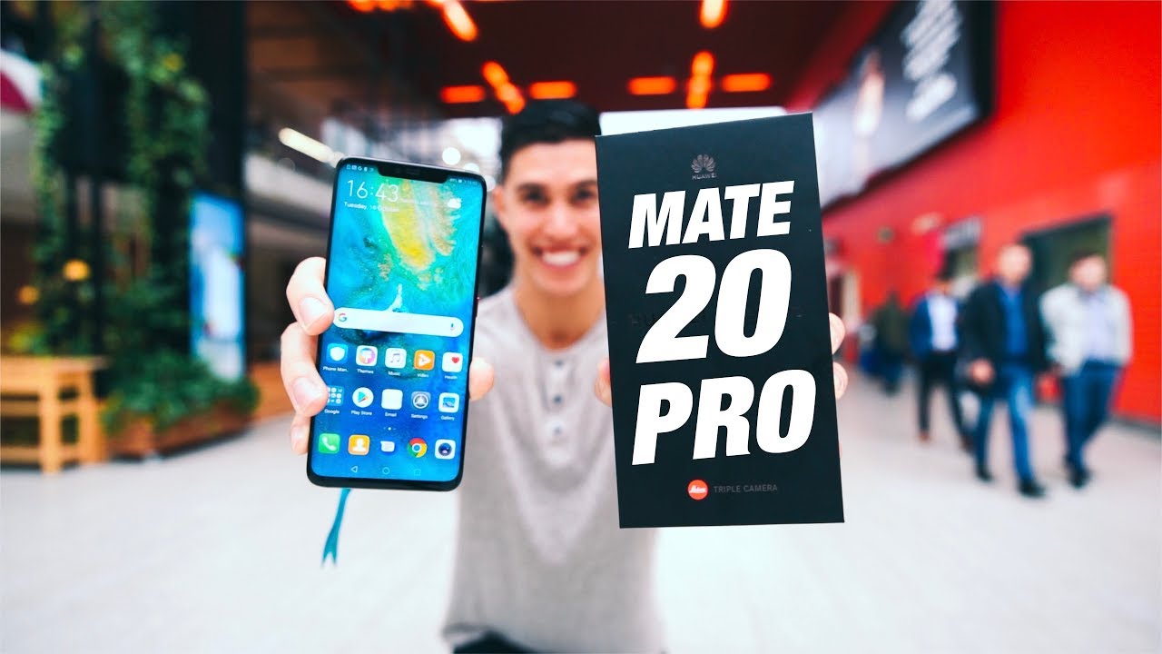 Huawei Mate 20 Pro UNBOXING!