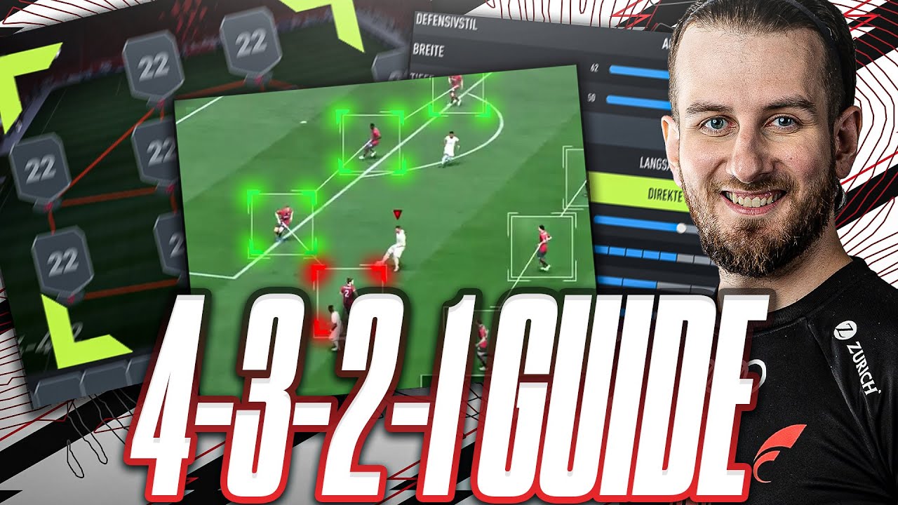 FIFA22: OFFENSIVPOWER MIT 4-3-2-1 😍 FORMATION TIPPS mit TAKTIK & ANWEISUNGEN