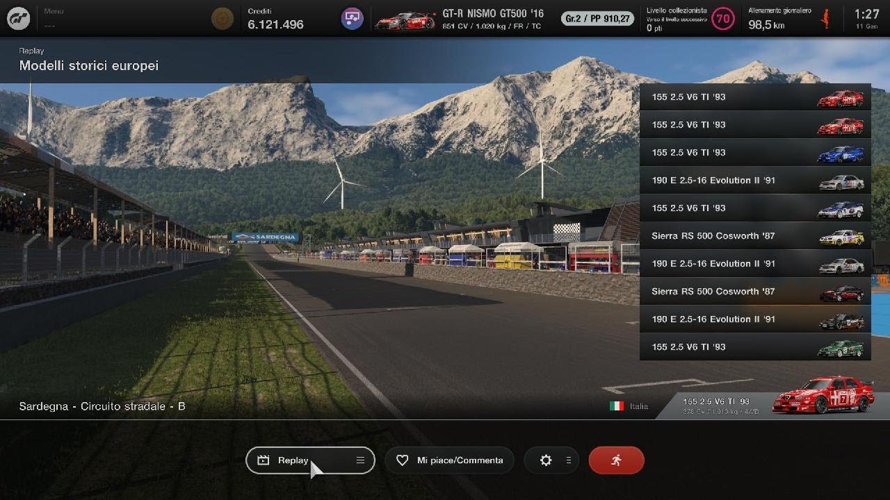 Gran Turismo 7 - Alfa 155 - Sardegna
