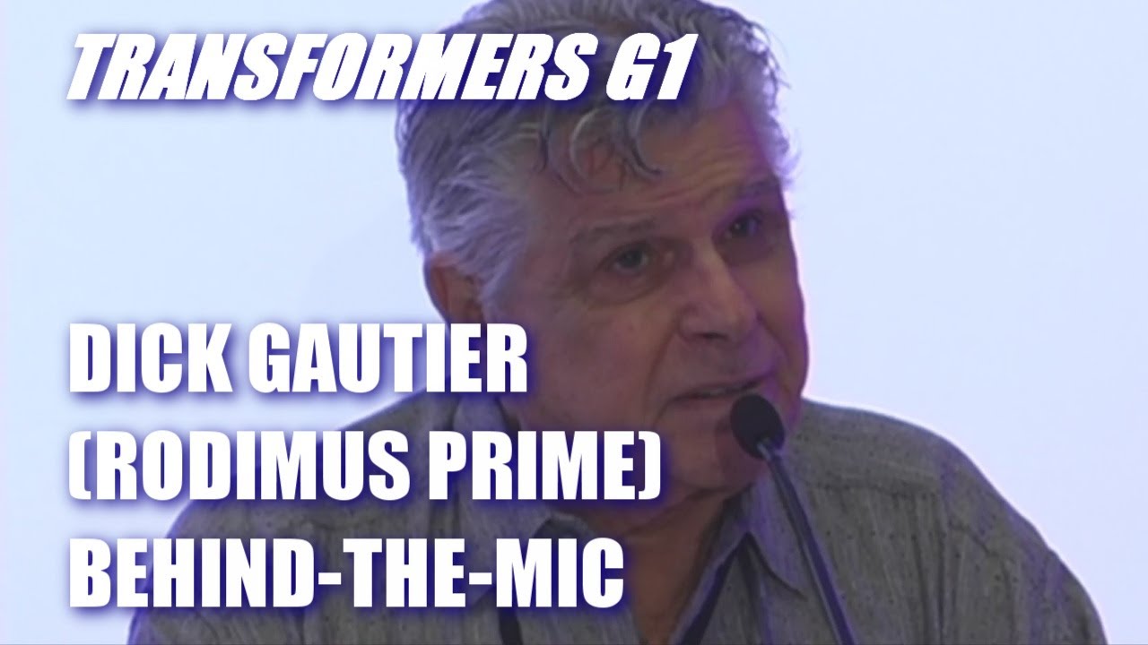 Behind-the-Mic Shenanigans with Transformers G1 Rodimus Prime Voice Actor Dick Gautier.