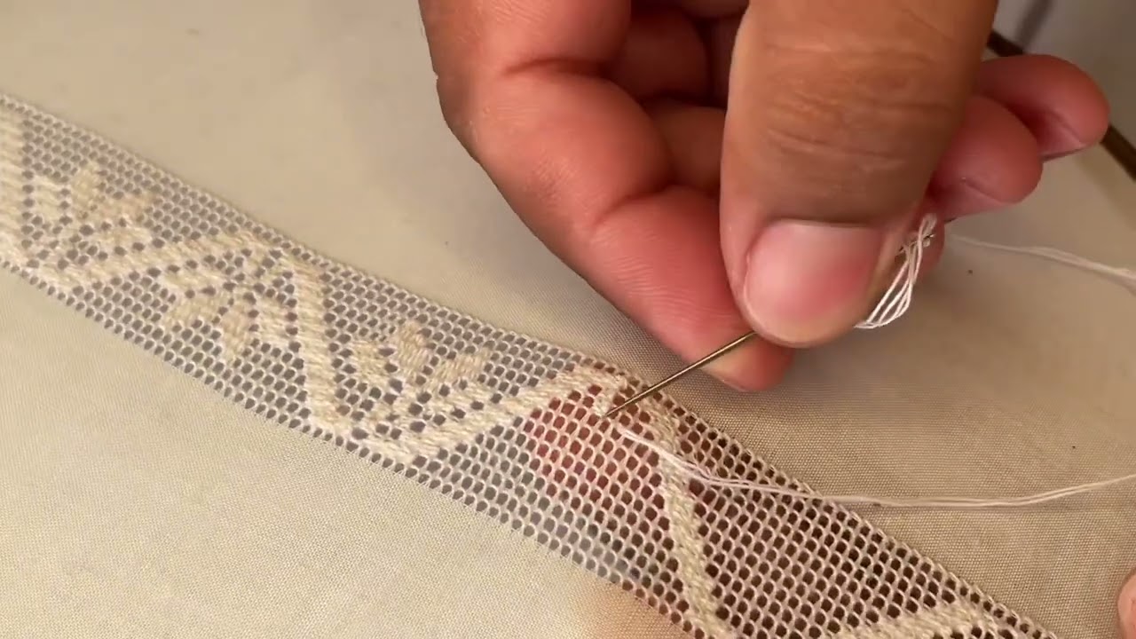 tarkshi desing تار کشی بنانے کا طریقہ| لیڈیز ٹراؤزر دوپٹہ اور بازو پر بھی بنا سکتے ہیں\ جینٹس تارکشی
