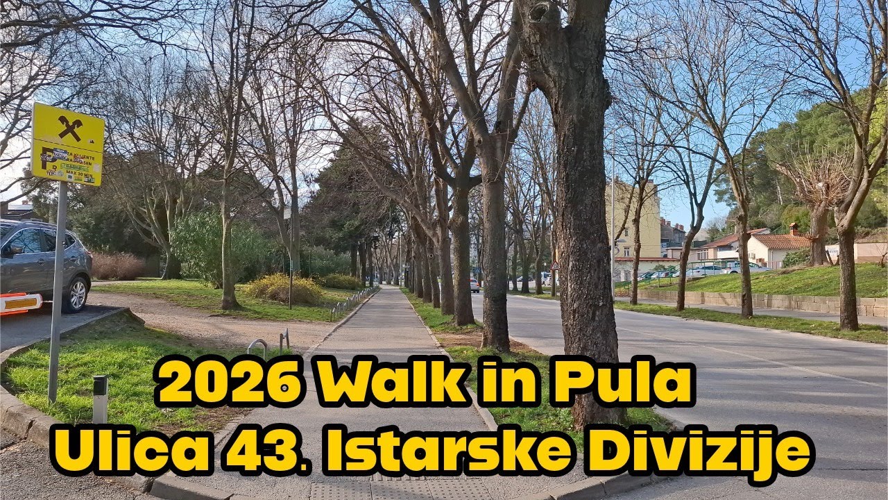 2026 Walk in Pula | Ulica 43. Istarske Divizije