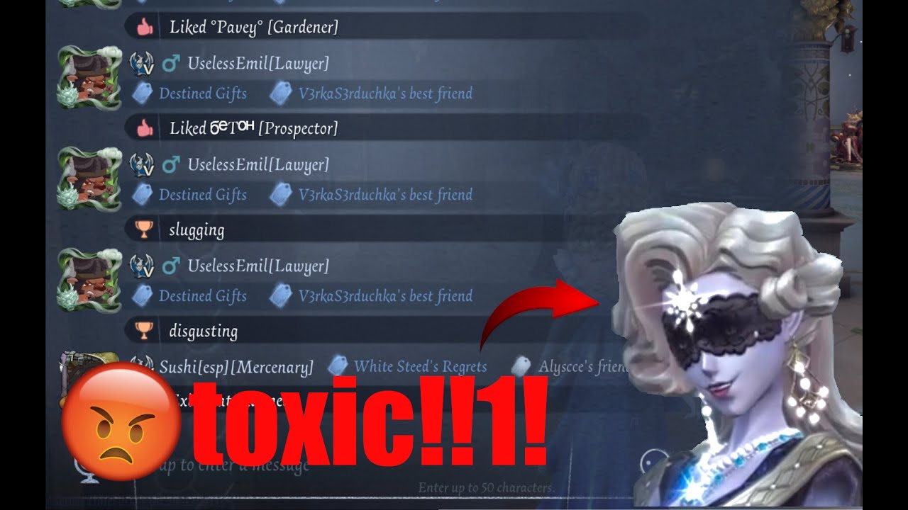 Toxic Slugging | Dream Witch PC Rank Gameplay | Identity V