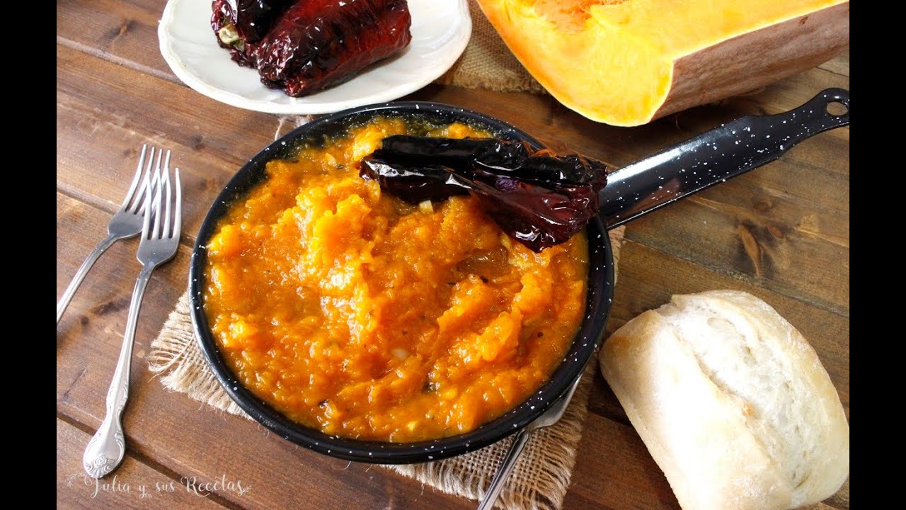 Carruécano frito o calabaza frita. RECETA TRADICIONAL DE ANDÚJAR.