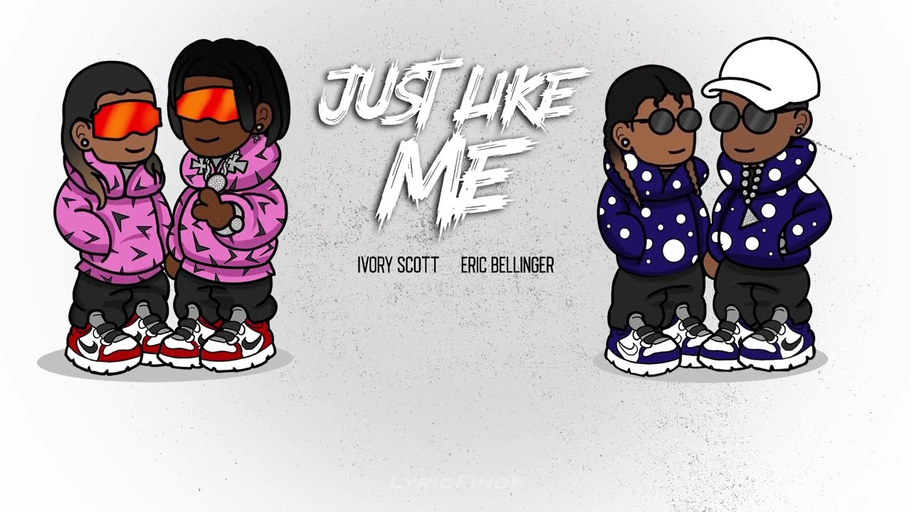 Ivory Scott - Just Like Me (Lyric Video) feat. Eric Bellinger
