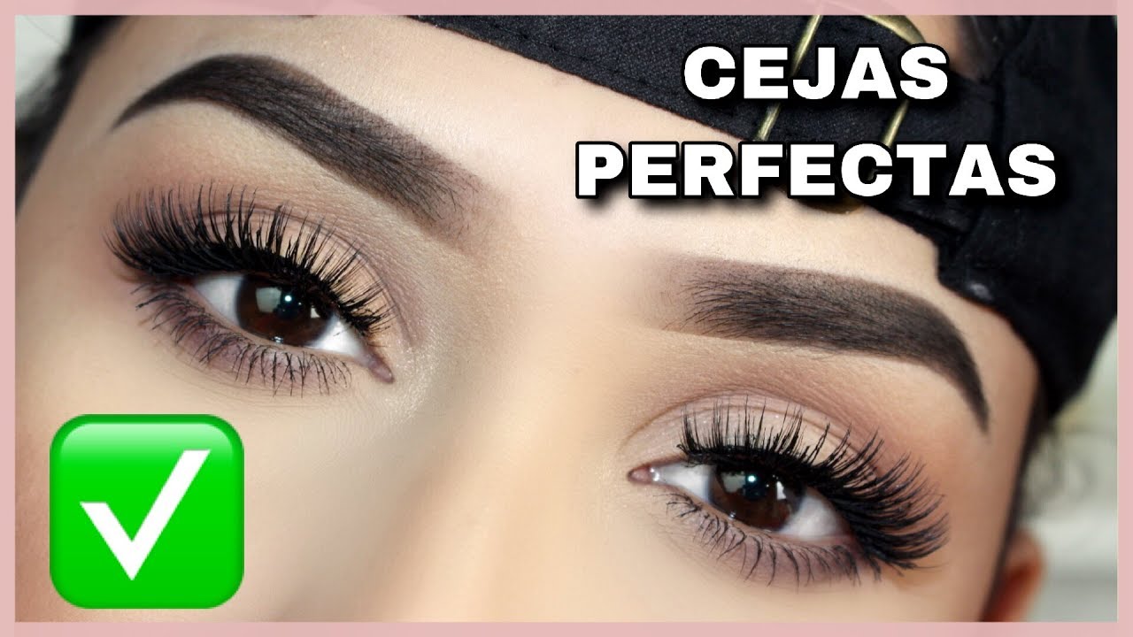 CEJAS PERFECTAS Y PASO A PASO! Fácil!