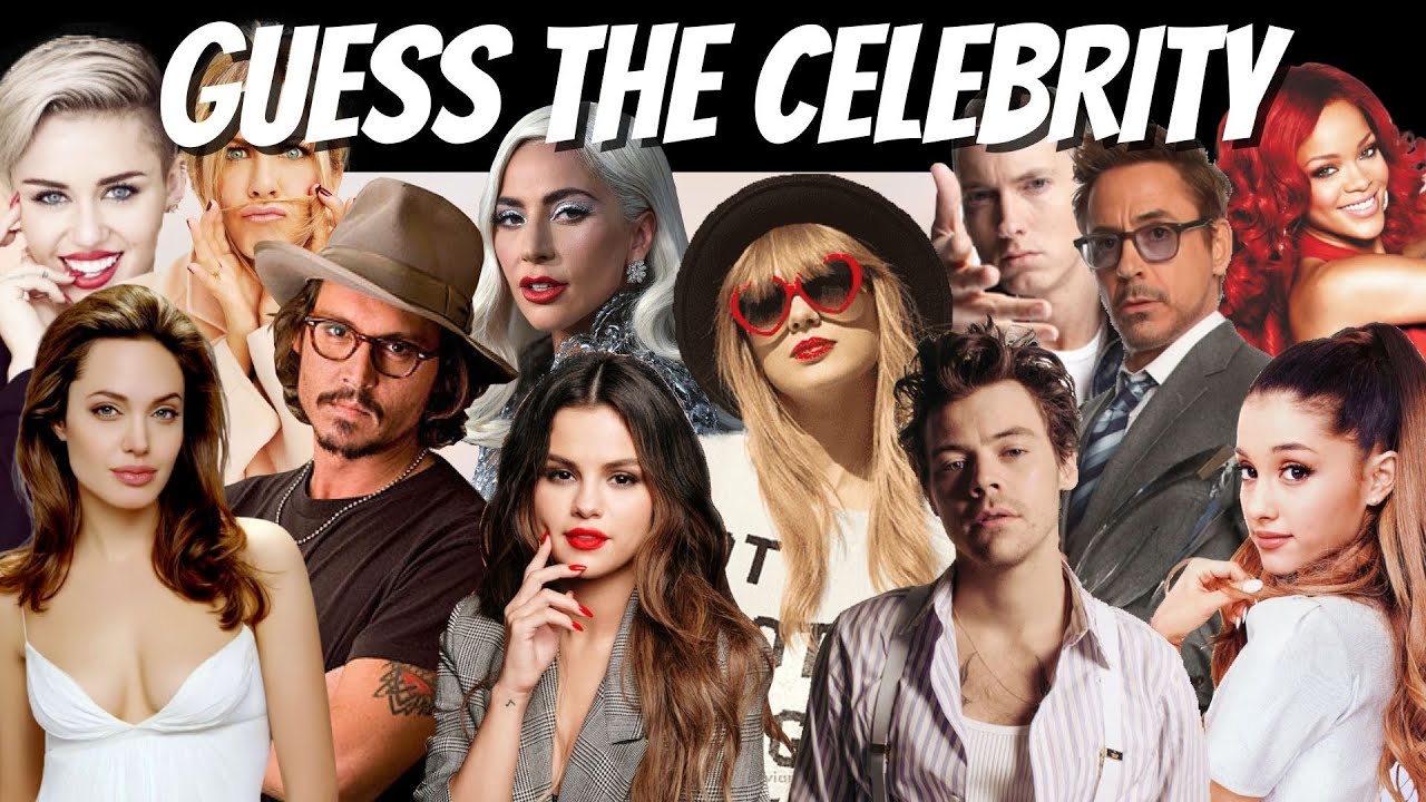 GUESS 100 CELEBRITY by photo | celebrity quiz