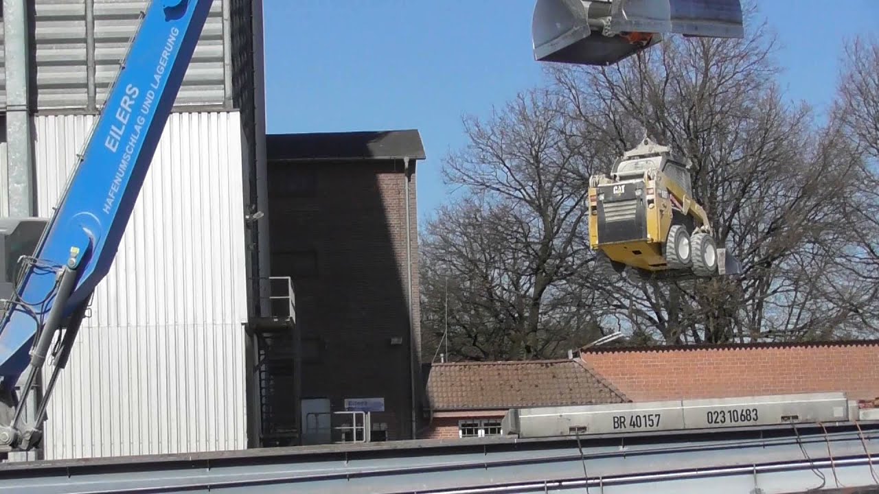 Hafen Bramsche Getreideumschlag Umladung