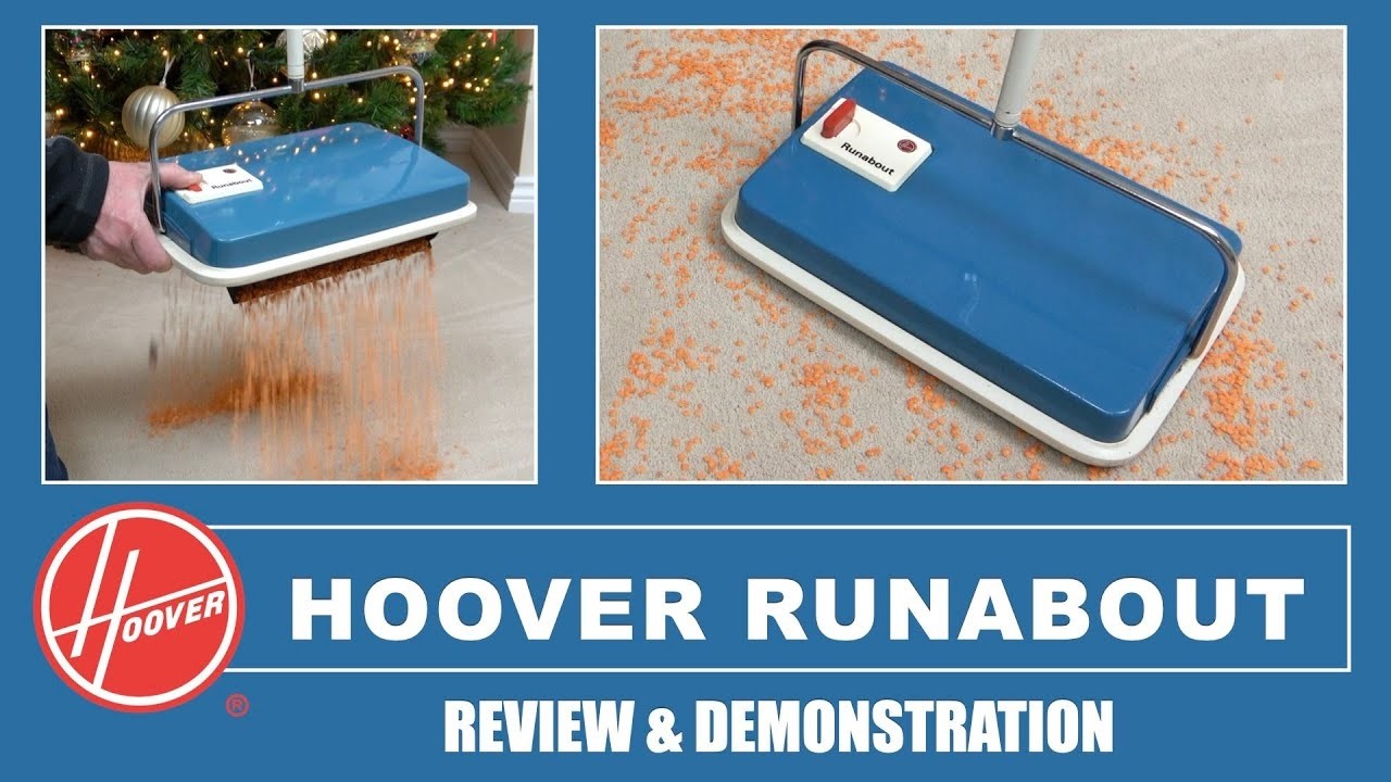 Hoover Runabout Carpet Sweeper Review & Demonstration